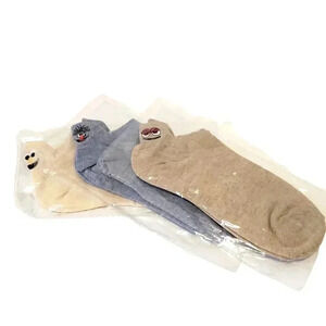 Sesame Street Women's Socks Lot of 3 NWT Shoe Size 4-10 Ernie Snuffleupagus Elmo